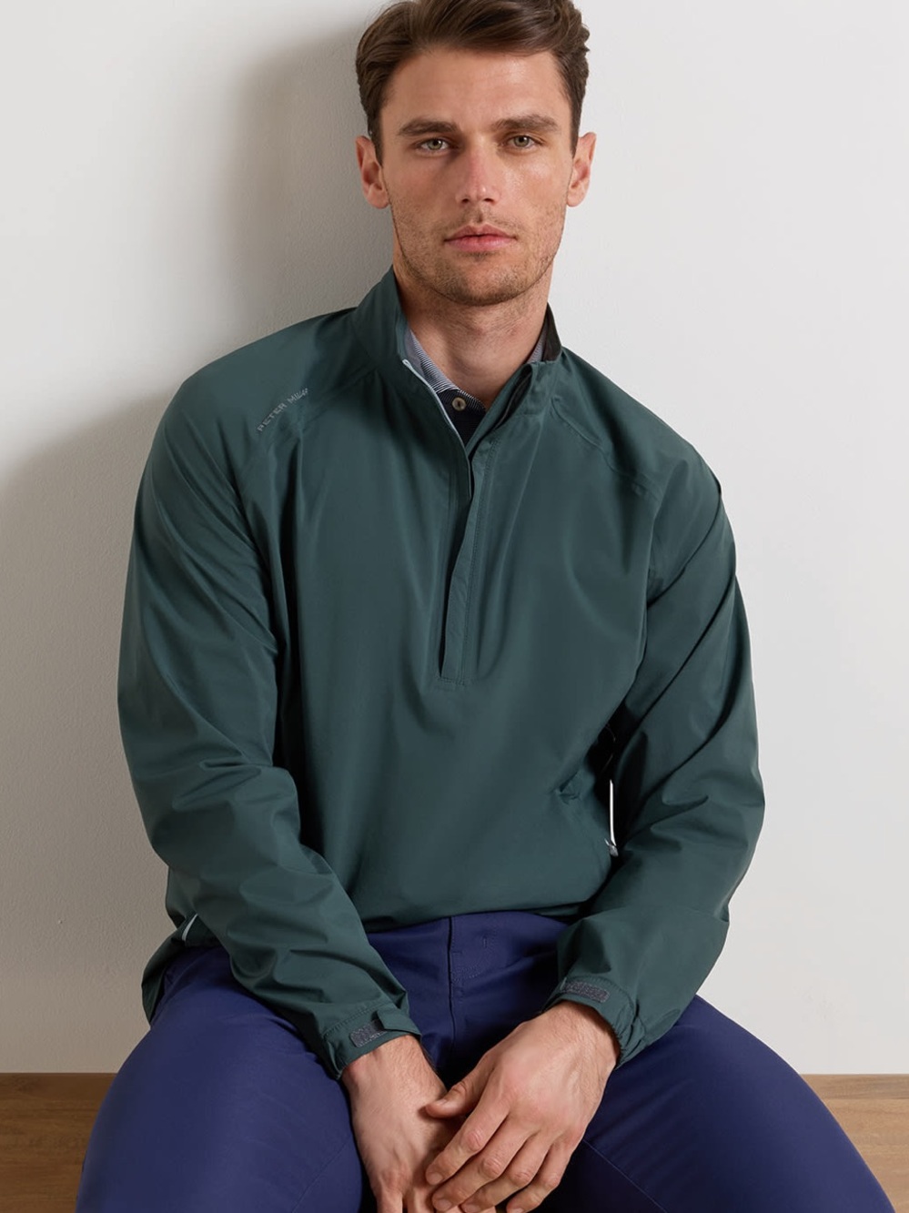 Peter Millar Shield Half-Zip Rain Shell